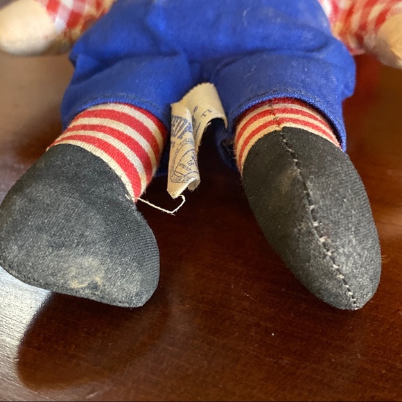 Vintage Raggedy Andy Plush Stuffed Doll Toy - Picture 8 of 15